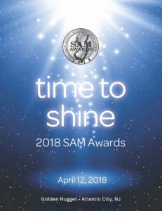 Pace-designed SAM Awards program cover_2018