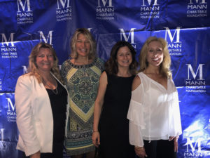 Cara Faske and friends at 2018 Mann Foundation event