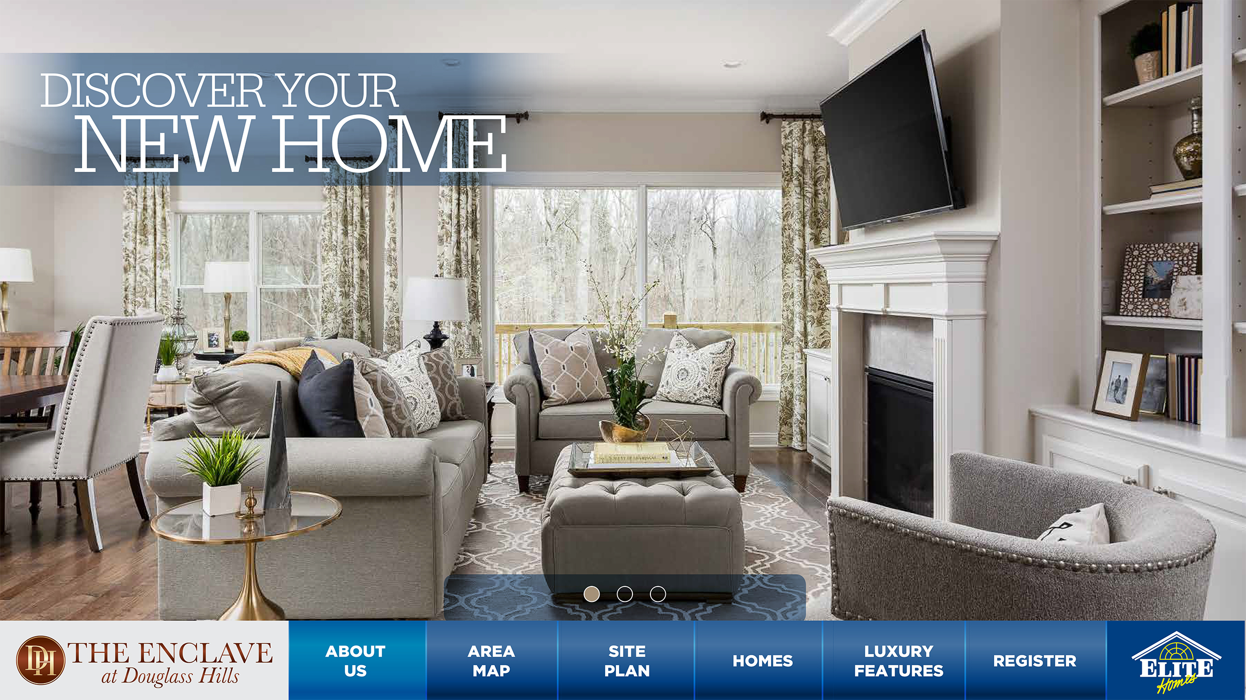 Elite Homes Pace website
